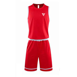 Ensembles d'uniformes de basket-ball pour hommes avec logo personnalisé, respirants, à séchage rapide, 100% polyester, OEM personnalisé - Product Image 1