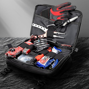 Bolsa médica Molle de nailon táctica de primeros auxilios bolsa médica compatibilidad con topos bolsa de entrenamiento de emergencia para uso en exteriores - Product Image 3