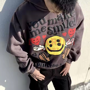 Sweat-shirts à capuche en coton 100% de haute qualité, imprimés, respirants, pour hommes, collection hiver, meilleure vente - Product Image 1