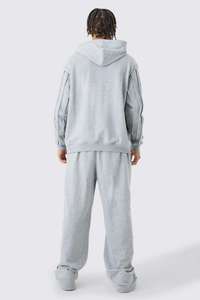 Conjunto Deportivo de 2 Piezas con Capucha y Pantalones Jogger, Diseño Nuevo 2025, Logotipo Personalizado Unisex, Transpirable, de Secado Rápido, Estampado, para Invierno - Product Image 2