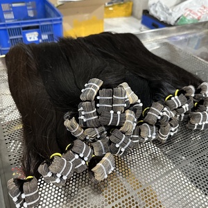 Extensiones de Cabello Natural de Alta Calidad, Cabello Humano de un Solo Donante, 100% Cabello Virgen Vietnamita, Precio al por Mayor, Liso - Product Image 5