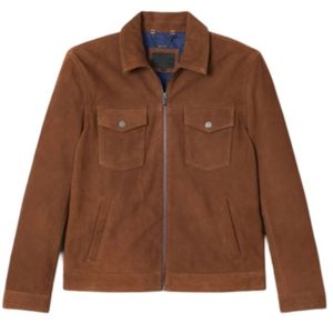 Chaquetas de cuero personalizadas de alta calidad Chaqueta de cuero de nuevo diseño Nueva chaqueta de cuero informal Boomber Hombres Diseño de logotipo personalizado - Product Image 2