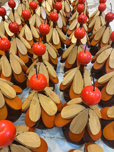 Wooden Tree Coaster Acacia Wood <b>Trivet</b> For Hot Pot Cup Table Protection From Vietnam By 99 Gold Data - Ms Violet - Product Image 2