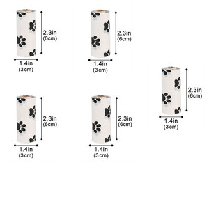 Gran oferta, bolsa de basura biodegradable para mascotas con dispensador, suministros de limpieza para perros y mascotas para exteriores - Product Image 3