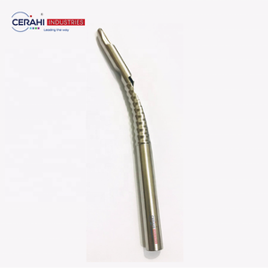 Raspador Dental Eléctrico con Hojas Curvas y Rectas para Injertos - Instrumento de Acero Inoxidable con Certificación CE Clase I - Product Image 1