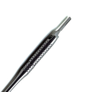 2024, venta al por mayor, mejor precio, instrumentos quirúrgicos, hoja de bisturí de acero inoxidable reutilizable, mango Manual, cuchillo, mejor precio, Metal - Product Image 5