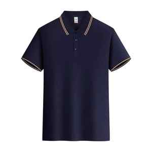 Polo pour hommes Logo personnalisé en coton disponible en stock Coupe classique - Product Image 1