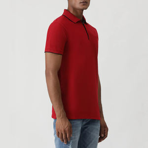 Vente en gros de polos pour hommes bon marché sur mesure Service OEM Concevez votre propre logo Polos pour garçons - Product Image 3