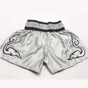 GAF Qualité Logo personnalisé Short de boxe 100% Polyester Muay Thai Shorts pour adultes Pour MMA BJJ Gym Service OEM disponible - Product Image 5