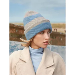 Sustainable Colour <b>Block</b> Beanie Promotional Hats & Caps Eco-Friendly Merchandising - Product Image 3