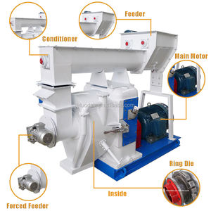 Machine à granulés de granulateur de sciure de biomasse à <span class=keywords><strong>prix</strong></span> compétitif Système de granulation du bois automatique et efficace - Product Image 4