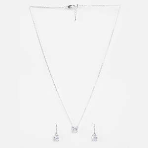 Compre en Línea Conjuntos de Pendientes de Plata de Ley 925 de Primera Calidad para Bodas - Product Image 4