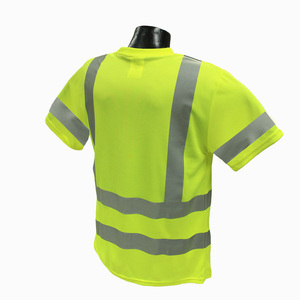 Camiseta reflectante para trabajadores, camisas de seguridad reflectantes, fabricante paquistaní, alta calidad, OEM, venta al por mayor, Hi Viz, PK - Product Image 4