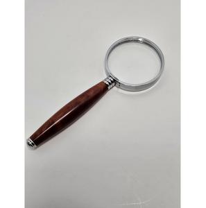 Lupa de mano única de la India con mango de metal Uso de decoración del Hogar disponible a granel - Product Image 2