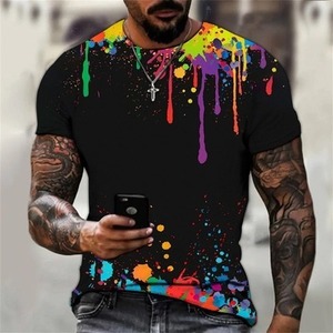 Camiseta personalizada con sublimación Oem Services para hombre, camiseta Premium Drift hecha de 100% poliéster, camiseta transpirable de algodón - Product Image 5