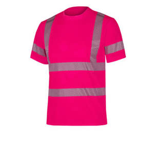 Safety Customized Safety Reflective O-neck Safety Work <b>Short</b> <b>Sleeve</b> T-<b>shirts</b> High Quality <b>Men</b> Wear T-<b>shirts</b> - Product Image 1