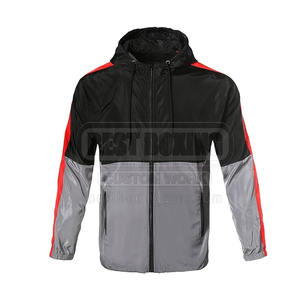 Chaqueta cortavientos de invierno para hombre personalizada a la venta 2025 ropa de entrenamiento para correr cortavientos para hombre al aire libre - Product Image 1