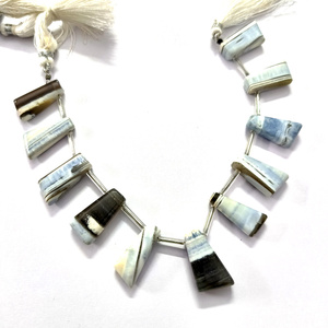 Opale avec brins de perles de calcédoine meilleure fabrication de bijoux de haute qualité brins de perles en vrac brins de perles lâches de pierres précieuses - Product Image 6