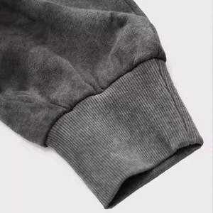 Fabricante de ropa de alta calidad 100% algodón 450 GSM de doble capa Vintage ácido lavado Tie Dye sudaderas con capucha para Hombres estilo Streetwear - Product Image 3