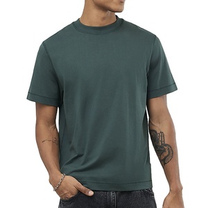 เสื้อยืดปักโลโก้สั่งทำพิเศษ สีพื้น 190 กรัม ทรงปกติ  โลโก้ปักแบบกำหนดเอง เสื้อยืดทอผ้า 200 กรัม สไตล์กราฟิก ลำลอง ฮิปฮอป - Product Image 4