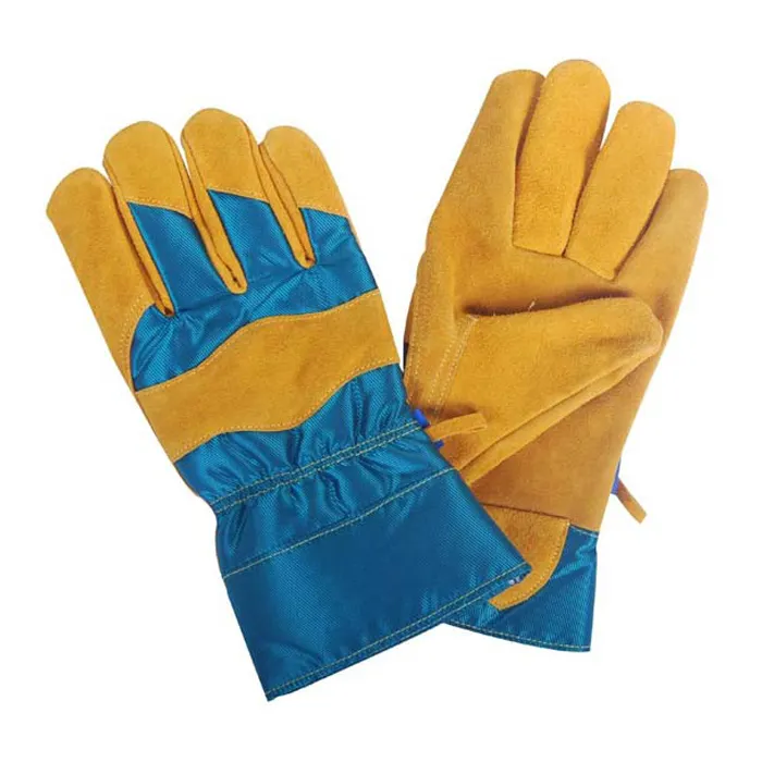Yeni sıcak satış yüksek performanslı sentetik deri el koruyucu güvenlik kanada çalışma eldivenleri
