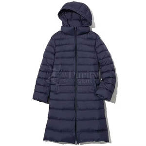 Chaqueta acolchada de algodón larga para mujer de diseño personalizado de etiqueta privada de calidad superior de invierno para venta en línea - Product Image 1