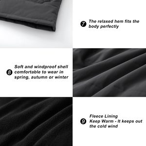 Chaleco Acolchado Personalizado para Hombre, de Lona, Impermeable, Transpirable, Ecológico, Casual, Talla Grande, con Cierre de Cremallera y Cuello en V, Sin Mangas, para Primavera - Product Image 4