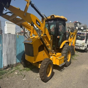 Tracteur 4WD de chargeuse-pelleteuse CAT de qualité supérieure avec chargeur frontal et rétrocaveuse pour la vente en gros dans l'industrie de la construction technique - Product Image 1