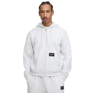 Ensemble de survêtement pour homme en molleton brossé lourd, sweat à capuche zippé en coton doux, survêtement chaud pour l'hiver, streetwear, fournisseur en gros OEM - Product Image 3