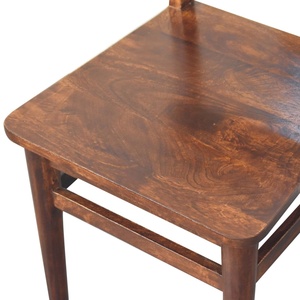 Solid Wood Dining Chair | Rustic Wooden Chair Living Room Furniture | Custom Color Industrial Design Seat | AKKU ART EXPORTS - Product Image 6