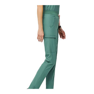 Conjuntos de fregado de hospital unisex, uniformes cómodos de enfermería y tejido de punto para corredores para trabajadores médicos - Product Image 4