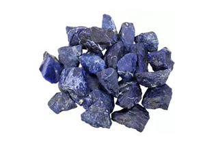 Piedra rugosa de sodalita para reiki natural, cristal curativo, piedras preciosas naturales pulidas, al por mayor - Product Image 5