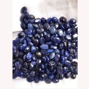 210 Pc de saphir bleu naturel 8x6mm facette ovale 420 Cts Iroc ventes haute qualité saphir coupe ovale pierre précieuse en vrac US $192 pour tous - Product Image 3