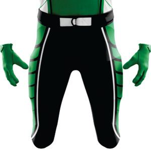 ชุดเล่นฟุตบอลสำหรับผู้ชายชุดเล่นกีฬาสีดำสีเขียวเสื้อผ้าทอลายทแยงระบายอากาศได้ดี - Product Image 5