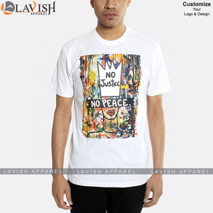 Ensemble t-shirt et short surdimensionné à logo en tricot 100% coton de haute qualité pour hommes Vêtements de rue sur mesure pour hommes OEM disponible - Product Image 3