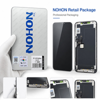 NOHON LCD-Bildschirm für iPhone 11 Pro Max 6,5 Zoll TFT-Display Touch-Digitizer-Baugruppe FHD+ Ersatz-Reparaturteile-Set Getestet