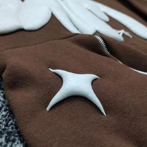 Sweat-shirts à capuche pour hommes de haute qualité avec logo personnalisé imprimé en relief Nouveau sweat-shirt tendance pour hommes à capuche en relief Design personnalisé Sweat-shirts à capuche - Product Image 5