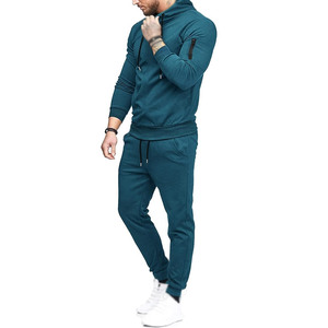 Ensemble de survêtements pour hommes en tissu respirant, vêtements décontractés légers de bonne qualité, taille idéale, ensemble de survêtements de fitness - Product Image 2
