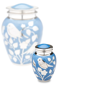 โกศเผาศพที่ทําด้วยมือสําหรับเถ้ามนุษย์อุปกรณ์จัดงานศพ โกศเผาศพโลหะในราคาขายส่งผลิตในอินเดีย - Product Image 4