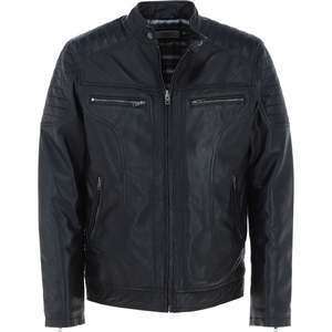 Diseño superior 100% Chaqueta de invierno de manga larga con cuello levantado de cuero de alta calidad para hombre Diseño personalizado disponible a un precio razonable - Product Image 2