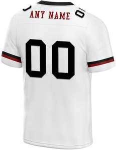 2025 maillot de football pour hommes personnalisé vêtements de sport de rugby respirants chemise de pratique d'équipe personnalisée pour adultes et jeunes - Product Image 6