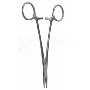Porte-aiguille en bois Crile Fabricant d'instruments dentaires médicaux chirurgicaux en acier inoxydable dentelé de 6 pouces - Product Image 5