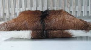 กระเป๋าถือสตรีสุดหรู ออกแบบด้วยหนังวัวแท้ ขนบนหนัง ทำด้วยมือ แฟชั่นสะพายไหล่ - Product Image 3