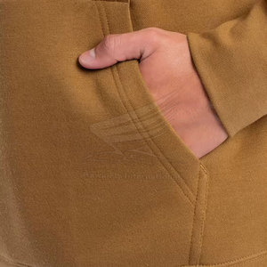 Nouveauté en promotion : Sweat à capuche décontracté pour homme, 100 % coton respirant, doublure polaire, personnalisable - Product Image 4