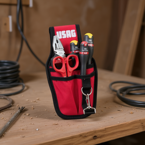 Pochette à outils Usag pour électriciens avec 5 pièces assorties pour artisans et entrepreneurs - Product Image 3