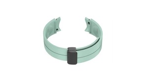 GL001 Light Green Unisex Galaxy Sports <b>Watch</b> Band Water-Resistant Soft Silicone Light Durable 20-22mm Stainless Steel Magnetic - Product Image 3