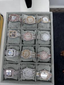 Best Quality Luxury Moissanite Diamond <b>Watch</b> for <b>Men</b> with Full Iced Out Design with Stainless Steel Strap Available for Sale - Product Image 6