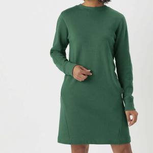 Vestido de sudadera de manga larga para mujer: Vestido de Jersey suave y cálido para ropa informal, perfecto para descansar y actividades al aire libre - Product Image 6