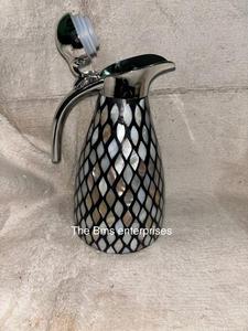 Thermos Royal Arabe de Luxe Moderne de Qualité Supérieure 1,5 L en Nacre Écologique pour Thé, Café et Qahwah, avec Incrustation Coquillage, Idéal pour Pique-nique - Product Image 4