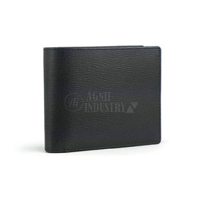 Cartera de Cuero Corta para Hombre, Ligera, de Material Duradero, con RFID, Precio Razonable, Servicio OEM de Alta Calidad - Product Image 2